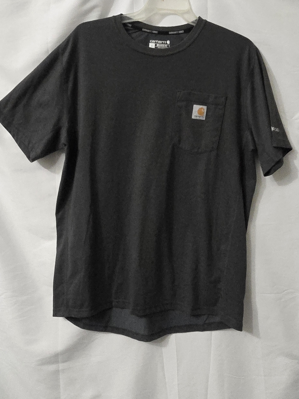 Carhartt Men's Force Relaxed Fit Midweight Short-Sleeve Pocket T-Shirt, Large